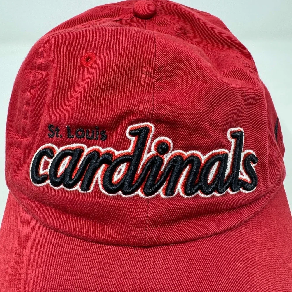 Vintage St‎ Louis Cardinals MLB Nike Team Hat Cap Red Adjustable Strap Back